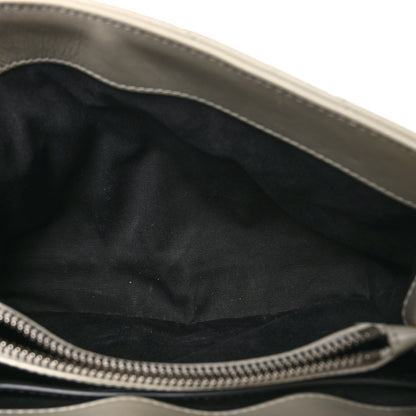Saint Laurent Calfskin Y Quilted Monogram Small Loulou Chain Satchel Crema Soft 5 of 11