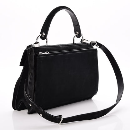 Proenza Schouler Suede Medium Hava Top Handle Bag Black 4 of 7