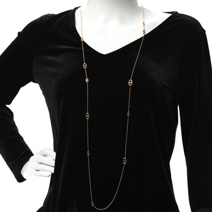 Hermes 18K Rose Gold PM Farandole Necklace 120 3 of 4