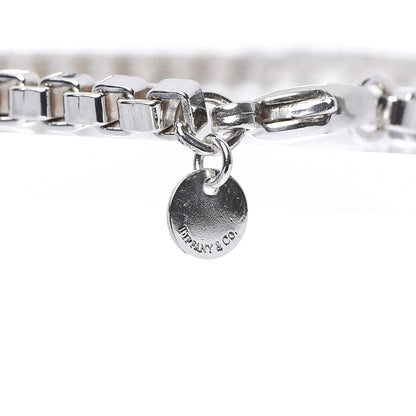 Tiffany Sterling Silver 4mm Venetian Link Bracelet 4 of 5