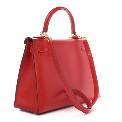 Hermes Epsom Kelly Sellier 28 Rouge Casaque 3 of 11