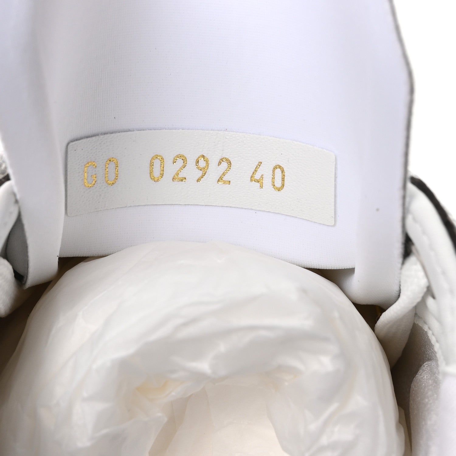 Louis Vuitton Monogram Calfskin Run 55 Sneakers 40 White 9 of 9