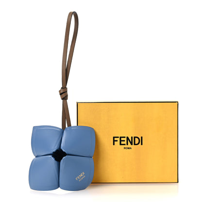 Fendi Nappa Fortune Teller Bag Charm Blue Violet Bianco Ice 6 of 6