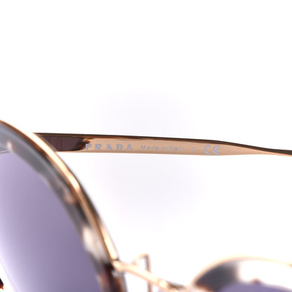Prada Round Frame Sunglasses SPR 50T Lenses Royal 6 of 7