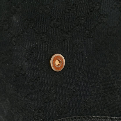 Gucci Monogram Large New Ladies Web Hobo Black 11 of 13