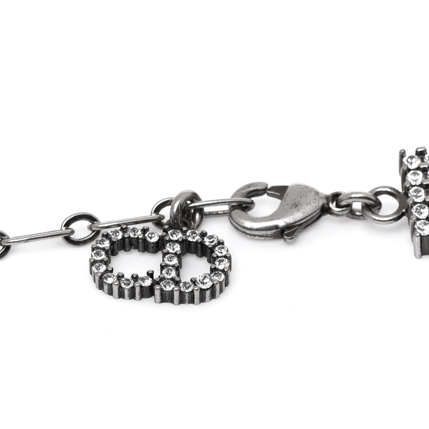 Velvet Crystal J’Adior Choker Necklace Black