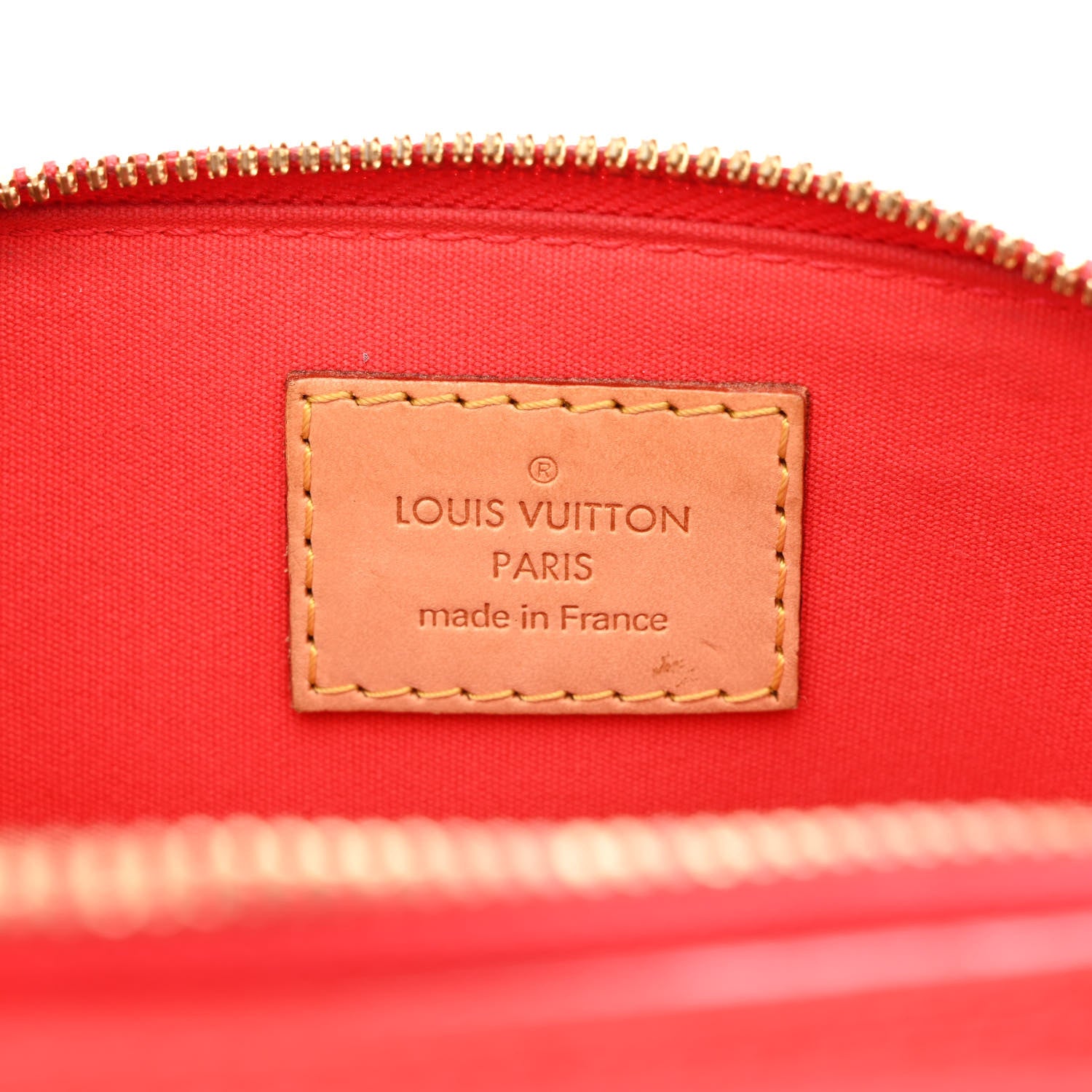 Louis Vuitton Vernis Alma BB Rouge Grenadine 5 of 10