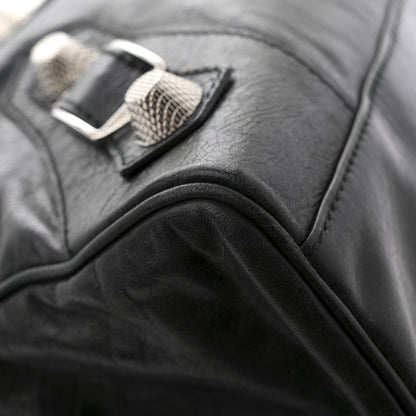 Balenciaga Agneau Giant 21 Silver Hardware Mid Day Black 11 of 12