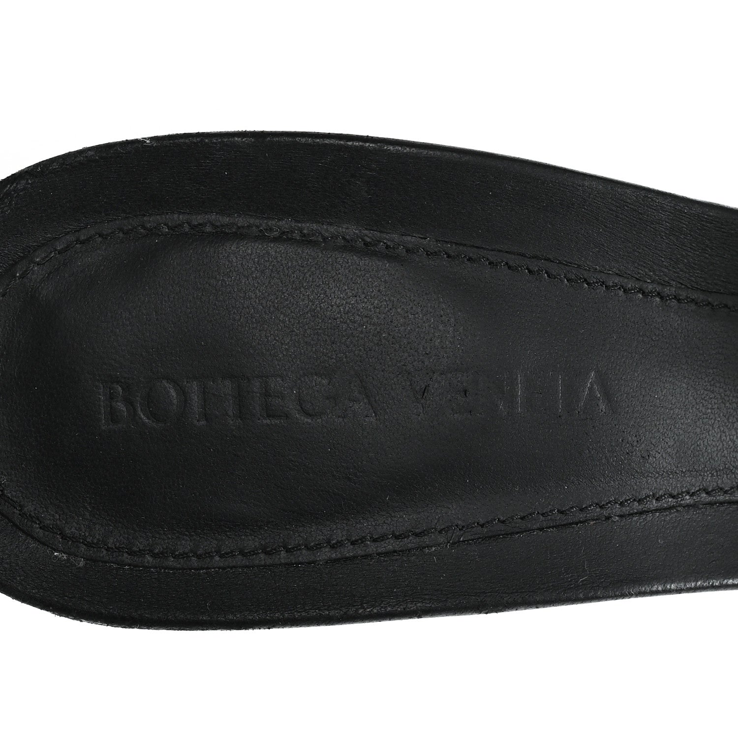 Bottega Veneta Nappa Matelasse Padded Mule Sandals 39.5 Black 8 of 8
