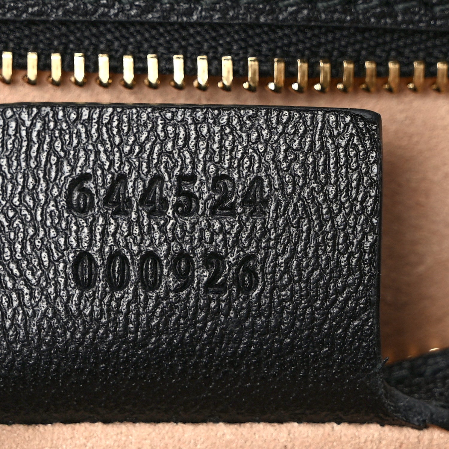 Gucci GG Supreme Monogram Calfskin Small Padlock Messenger Shoulder Bag Beige Black Cuir 7 of 9