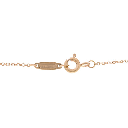 Tiffany 18K Rose Gold 1837 Interlocking Circles Pendant Necklace 4 of 4