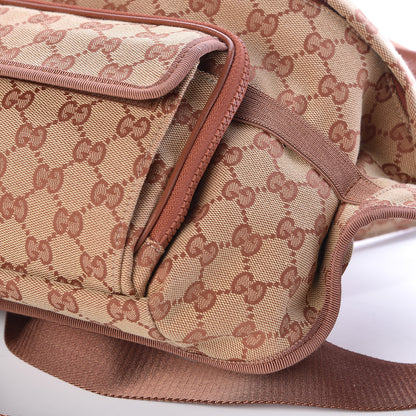Gucci X MLB GG Monogram LA Dodgers Convertible Belt Bag Beige Ruggine Ivory 10 of 10