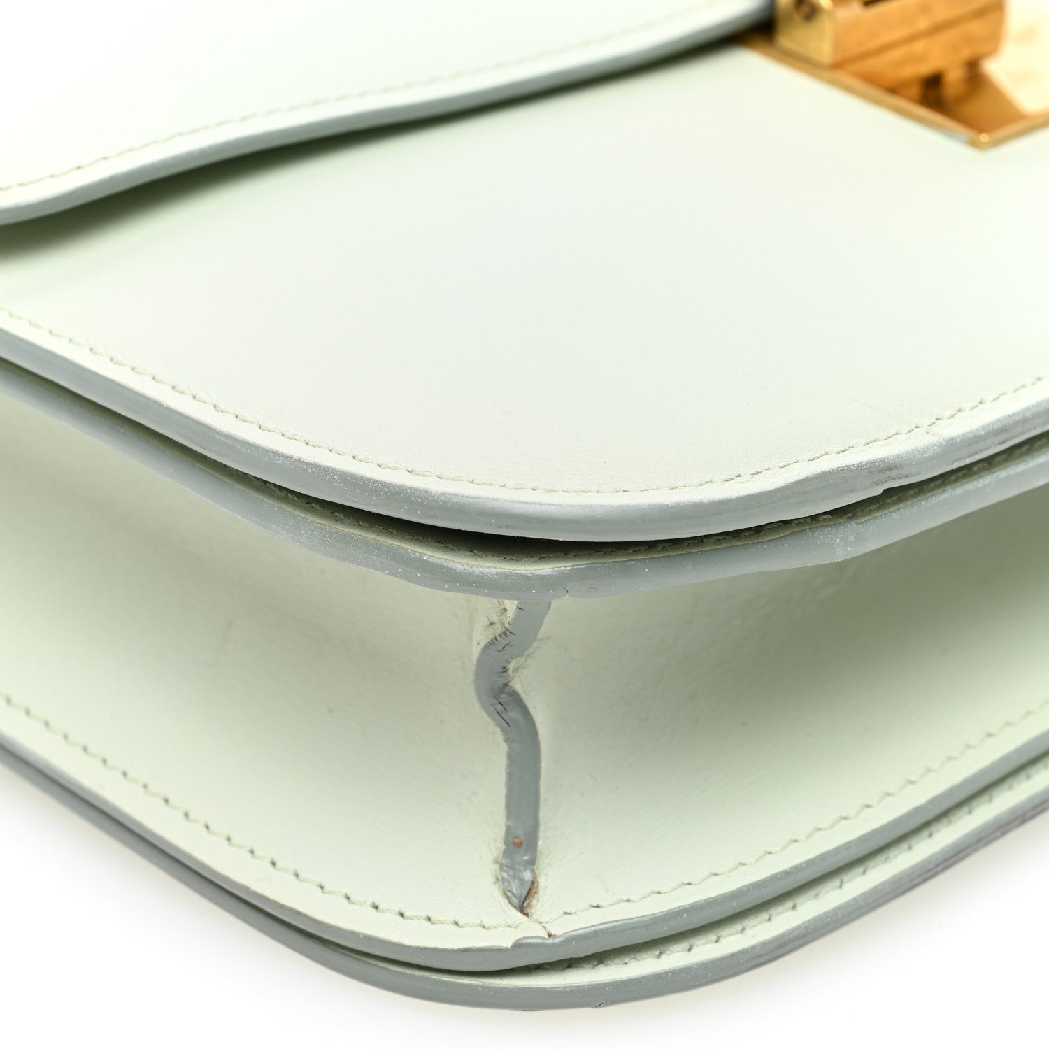 Celine Box Calfskin Medium Classic Box Flap Bag Mint 8 of 10