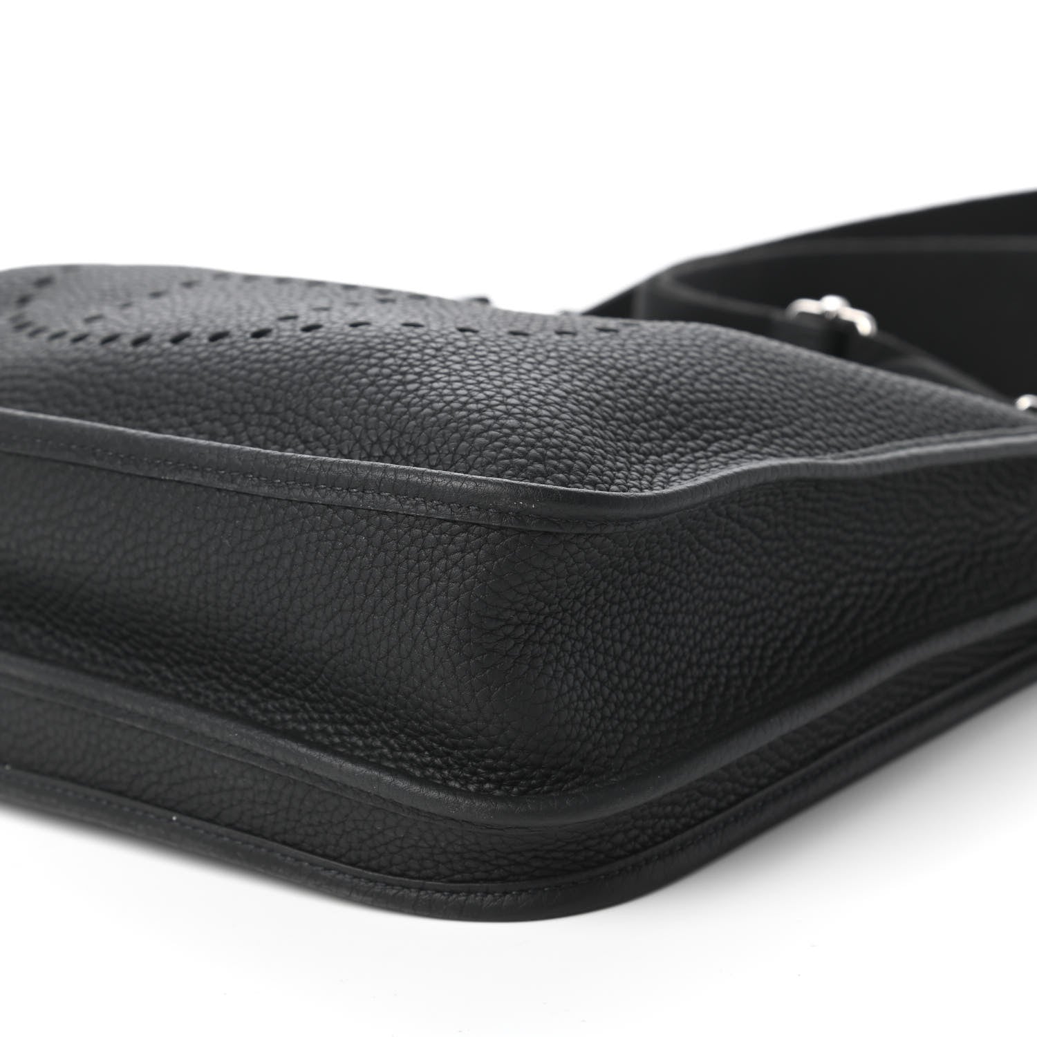 Hermes Taurillon Clemence Evelyne III PM Black 7 of 10