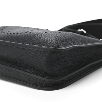 Hermes Taurillon Clemence Evelyne III PM Black 7 of 10