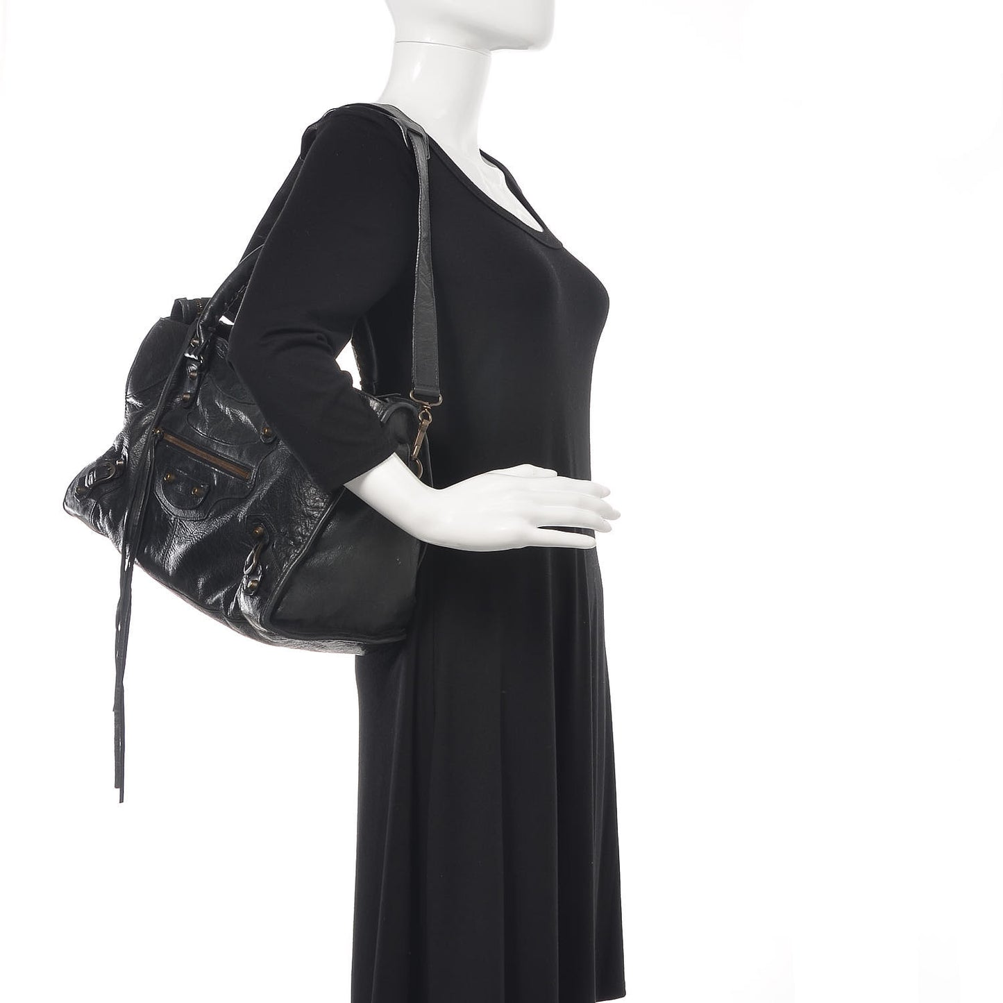 Agneau Classic Hardware Part Time Black