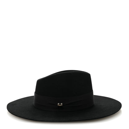 Hermes Rabbit Felt Farrah Pop H Hat 57 Black 7 of 9