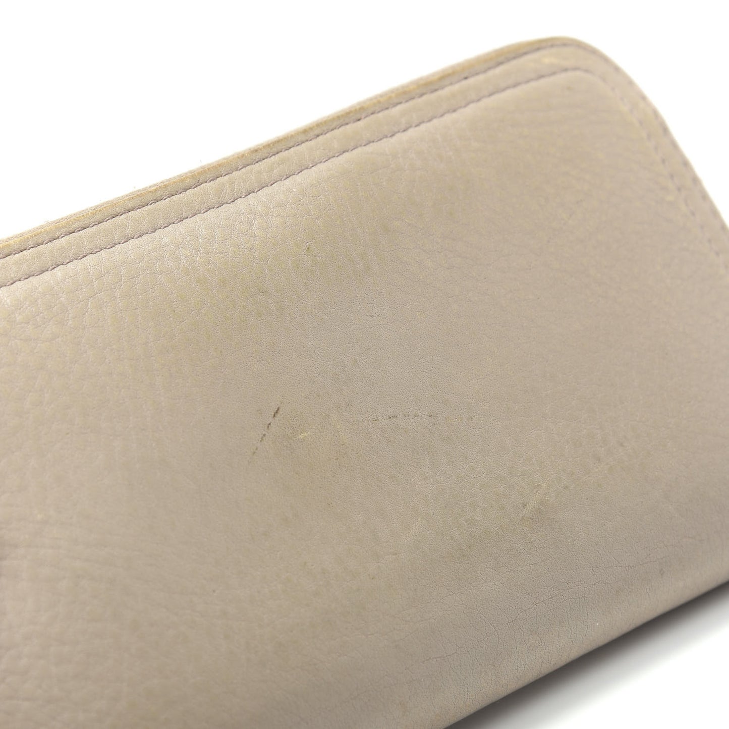 Vitello Daino Zip Around Wallet Pomice