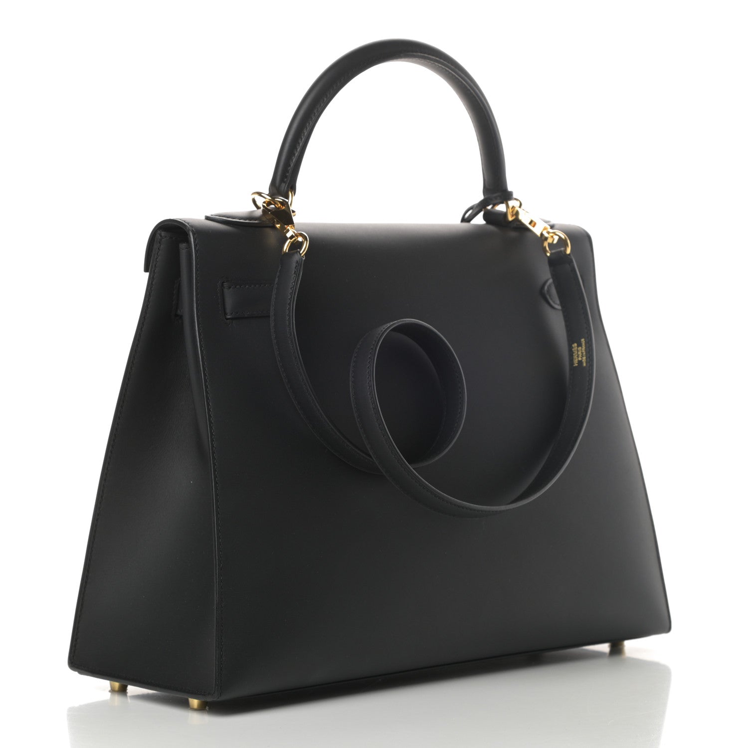 Hermes Sombrero Kelly Sellier 32 Black 3 of 11