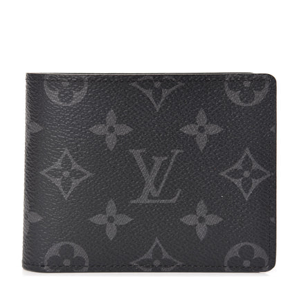 Louis Vuitton Monogram Eclipse Slender Wallet 1 of 8