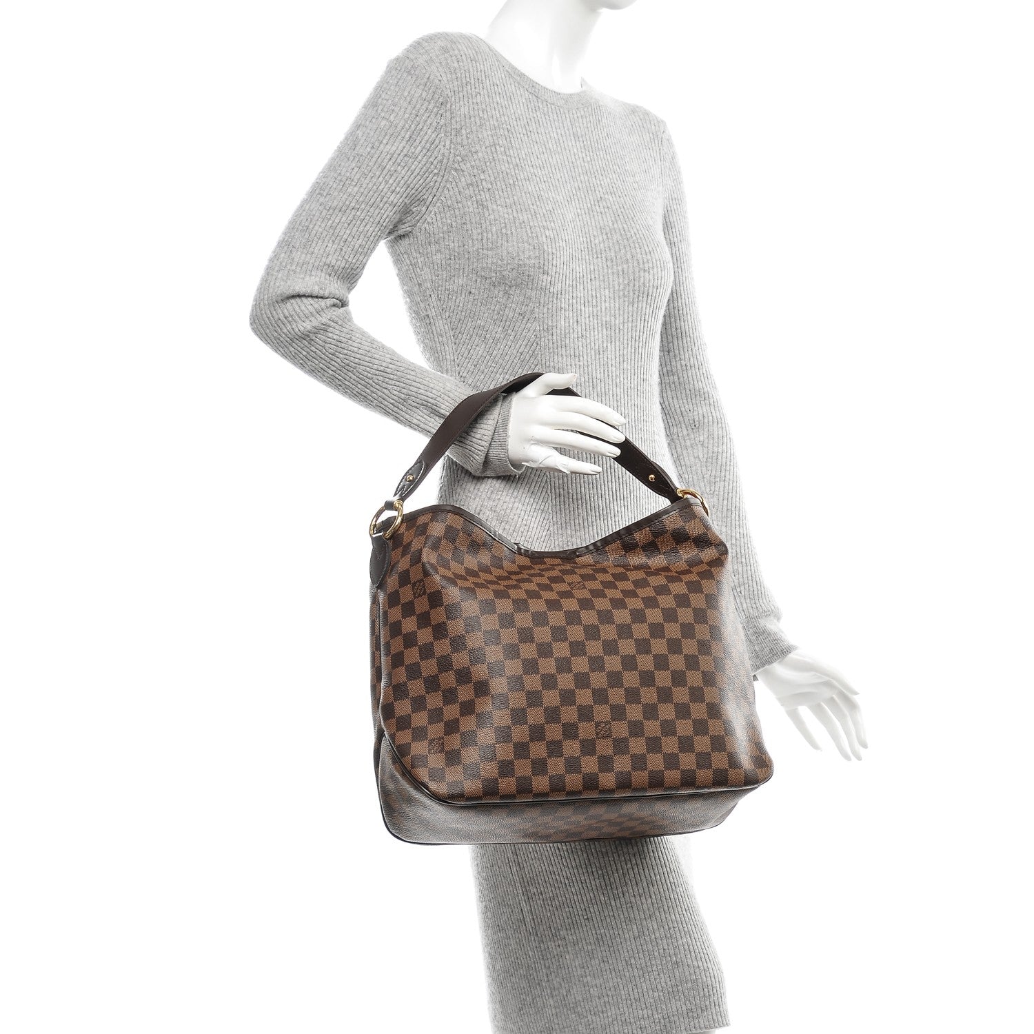 Louis Vuitton Damier Ebene Delightful MM 2 of 6