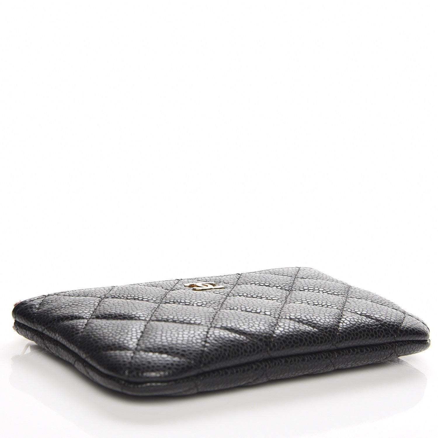 Chanel Caviar Quilted Small Cosmetic Case Black 4 of 8