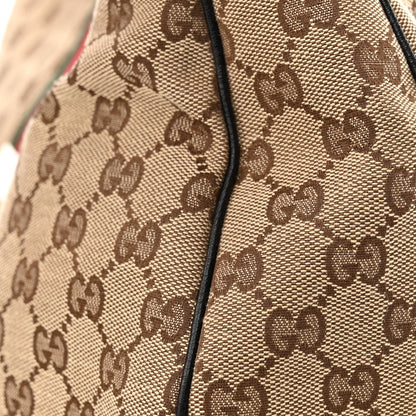 Gucci Monogram Large New Ladies Web Hobo Dark Brown 11 of 11