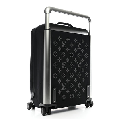 Louis Vuitton Knit Monogram Eclipse Horizon Soft 55 Suitcase 2 of 11