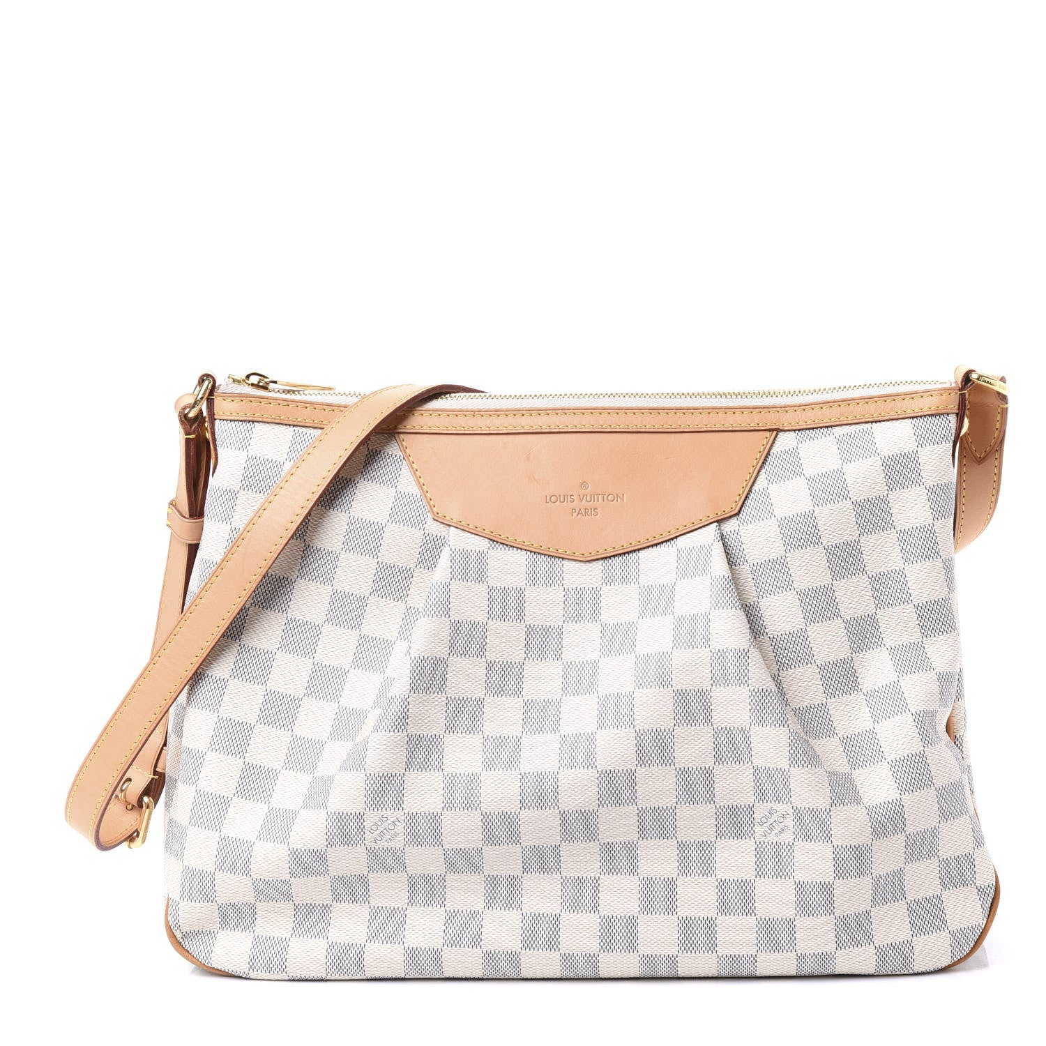 Louis Vuitton Damier Azur Siracusa MM 1 of 8