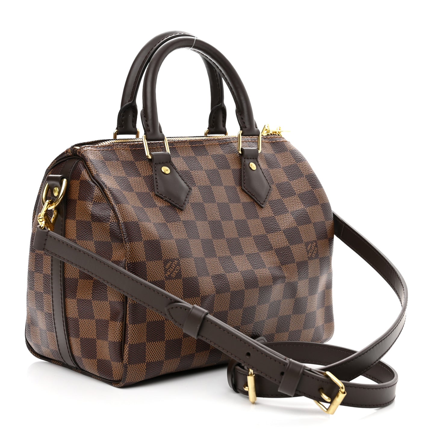 Damier Ebene Speedy Bandouliere 25