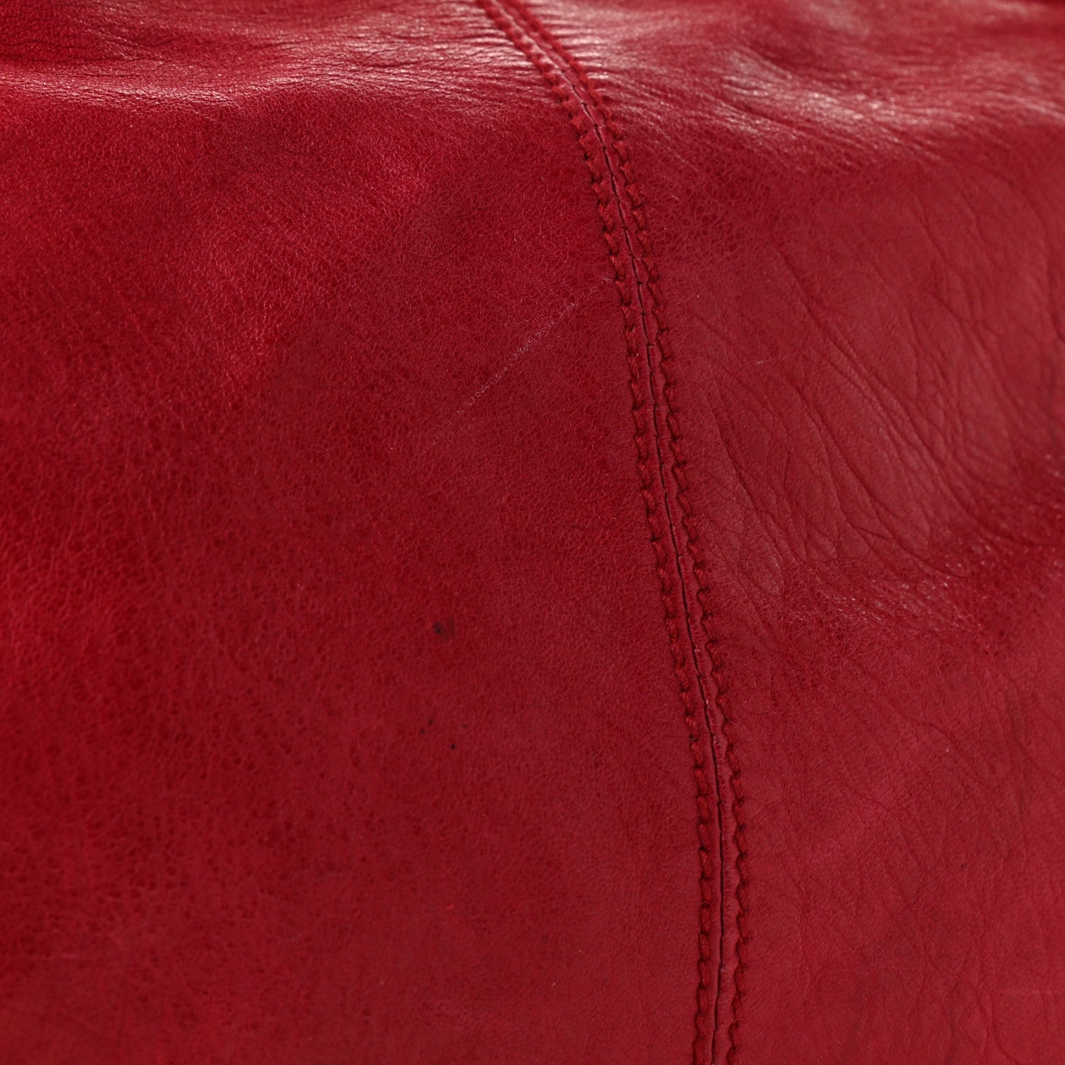 Balenciaga Agneau Classic Hardware Weekender Rouge Coquelicot 12 of 13