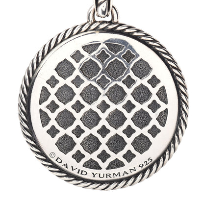 David Yurman Sterling Silver Large Labyrinth Disc Pendant 3 of 3