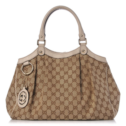 Gucci Monogram Medium Sukey Tote Off White 1 of 16