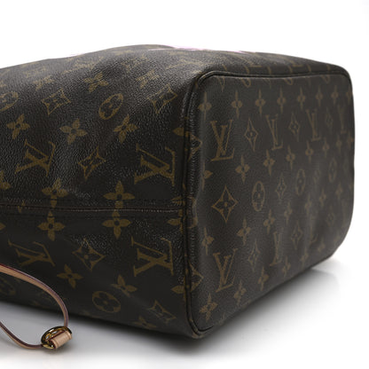 Louis Vuitton Monogram Maui V Neverfull MM Rose Ballerine 9 of 10