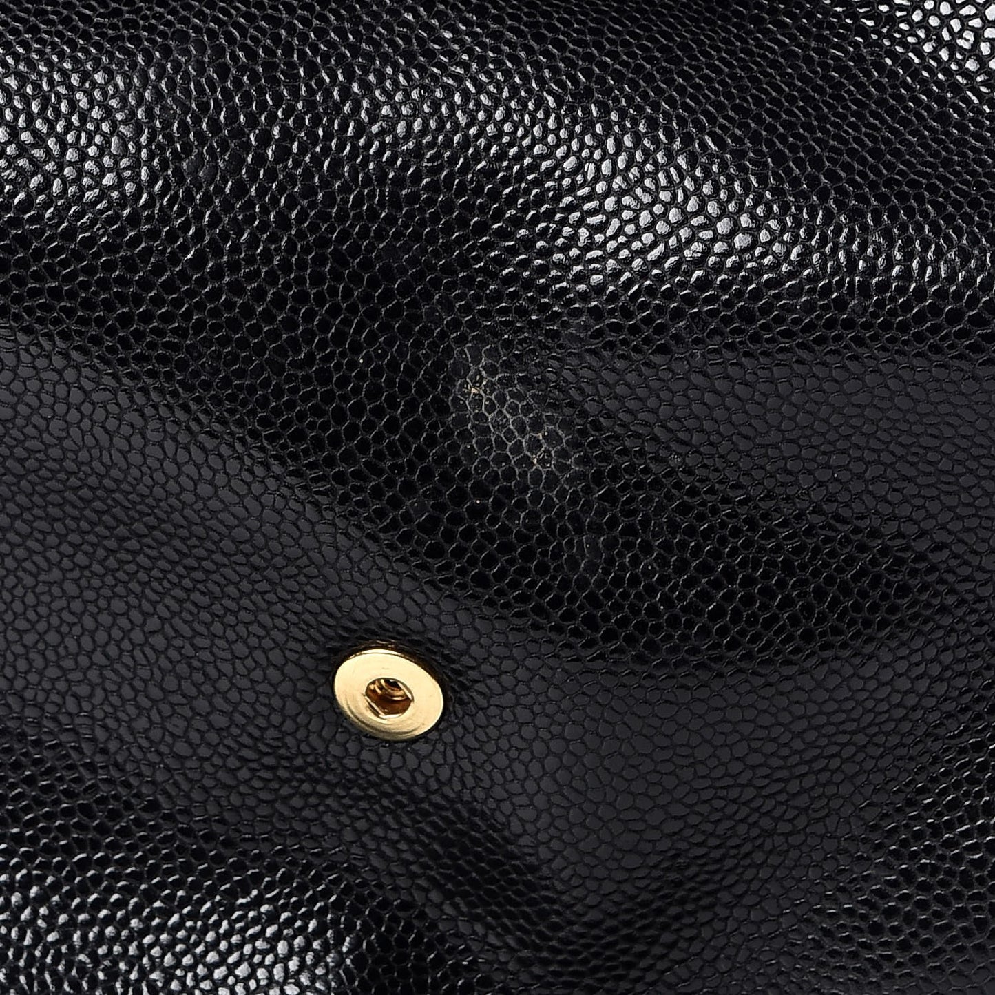 Caviar Quilted CC Tote Black