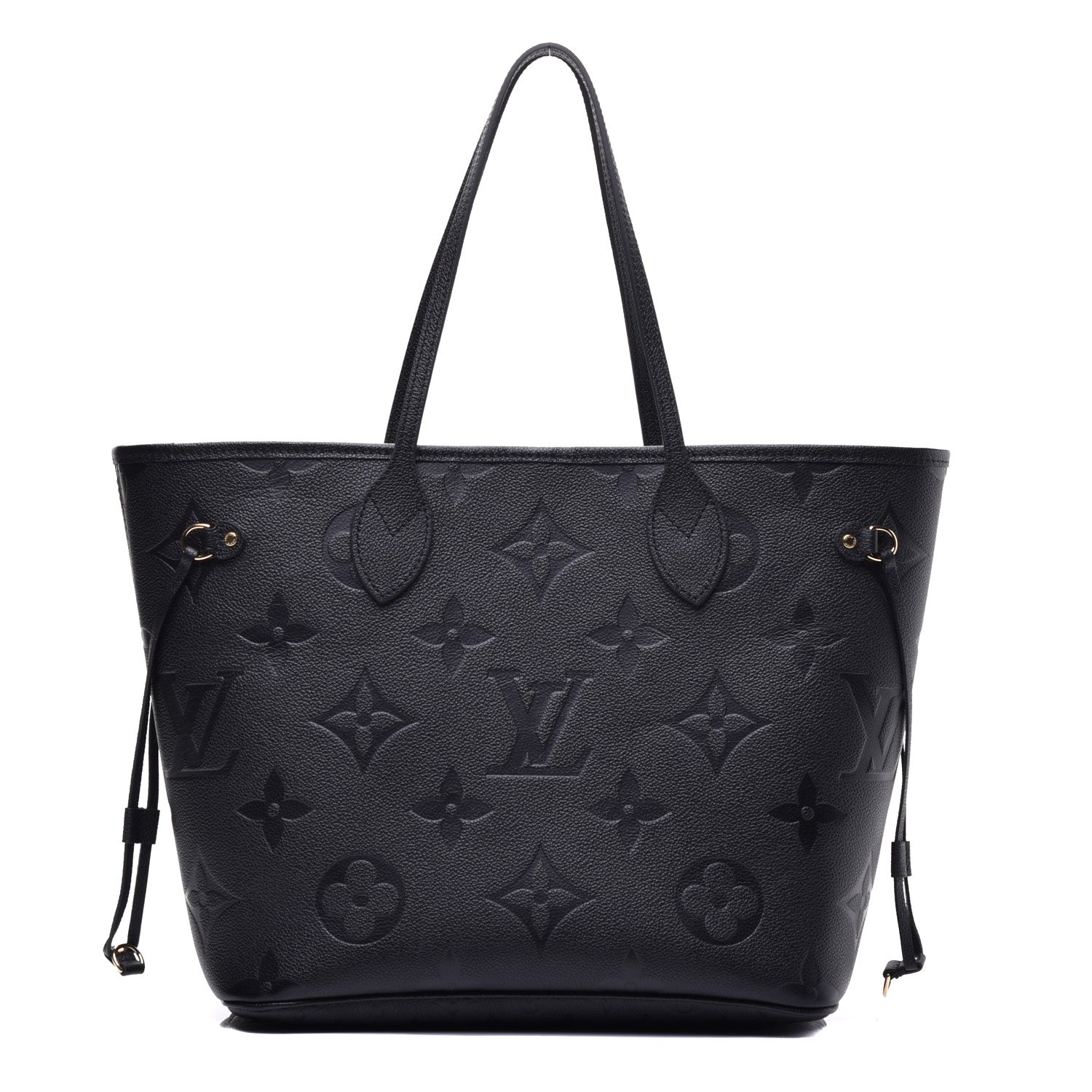 Louis Vuitton Empreinte Monogram Giant Neverfull MM Black 1 of 9