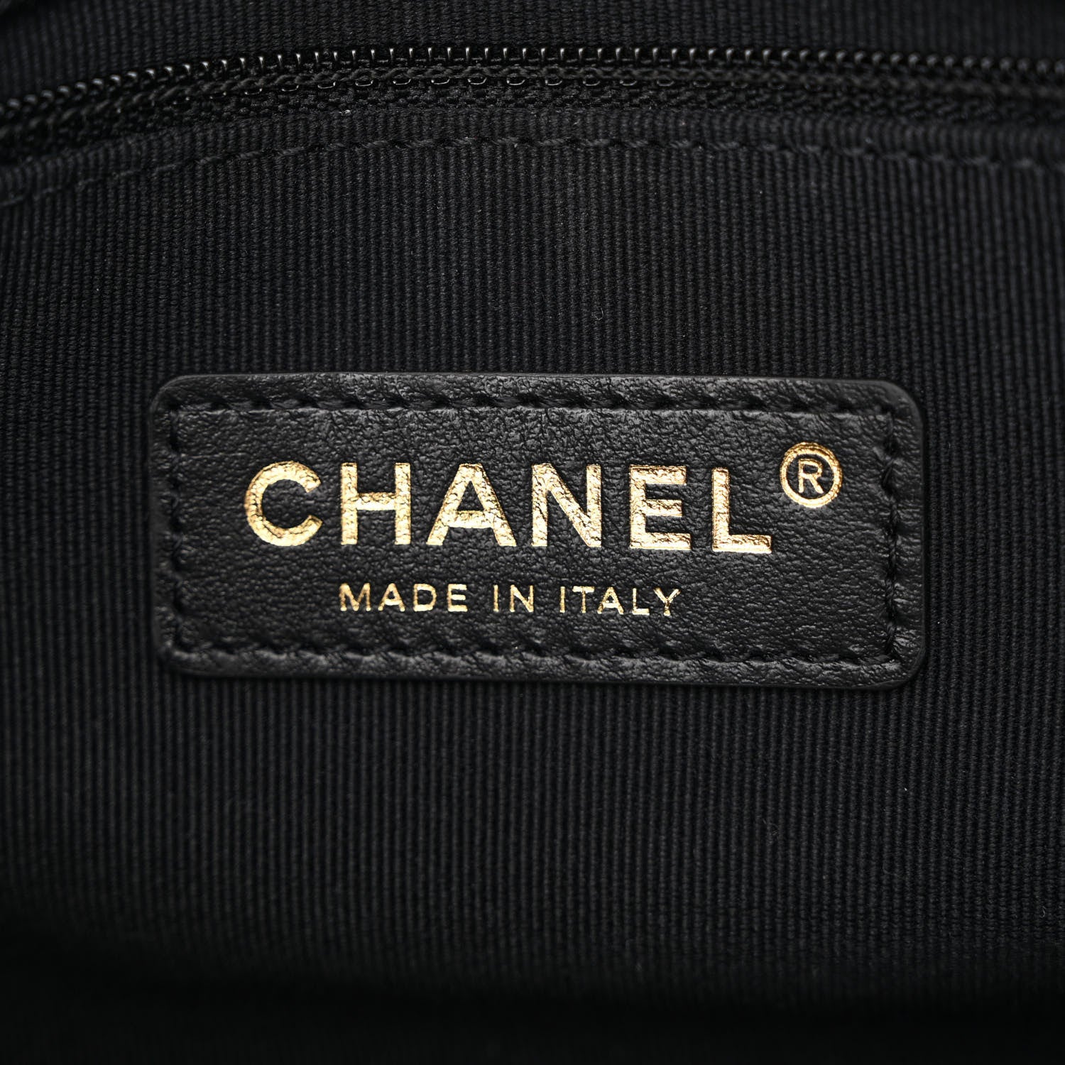 Chanel Lambskin Quilted Small Lacquered Chain Flap Black 6 of 10