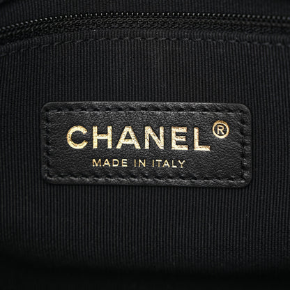 Chanel Lambskin Quilted Small Lacquered Chain Flap Black 6 of 10