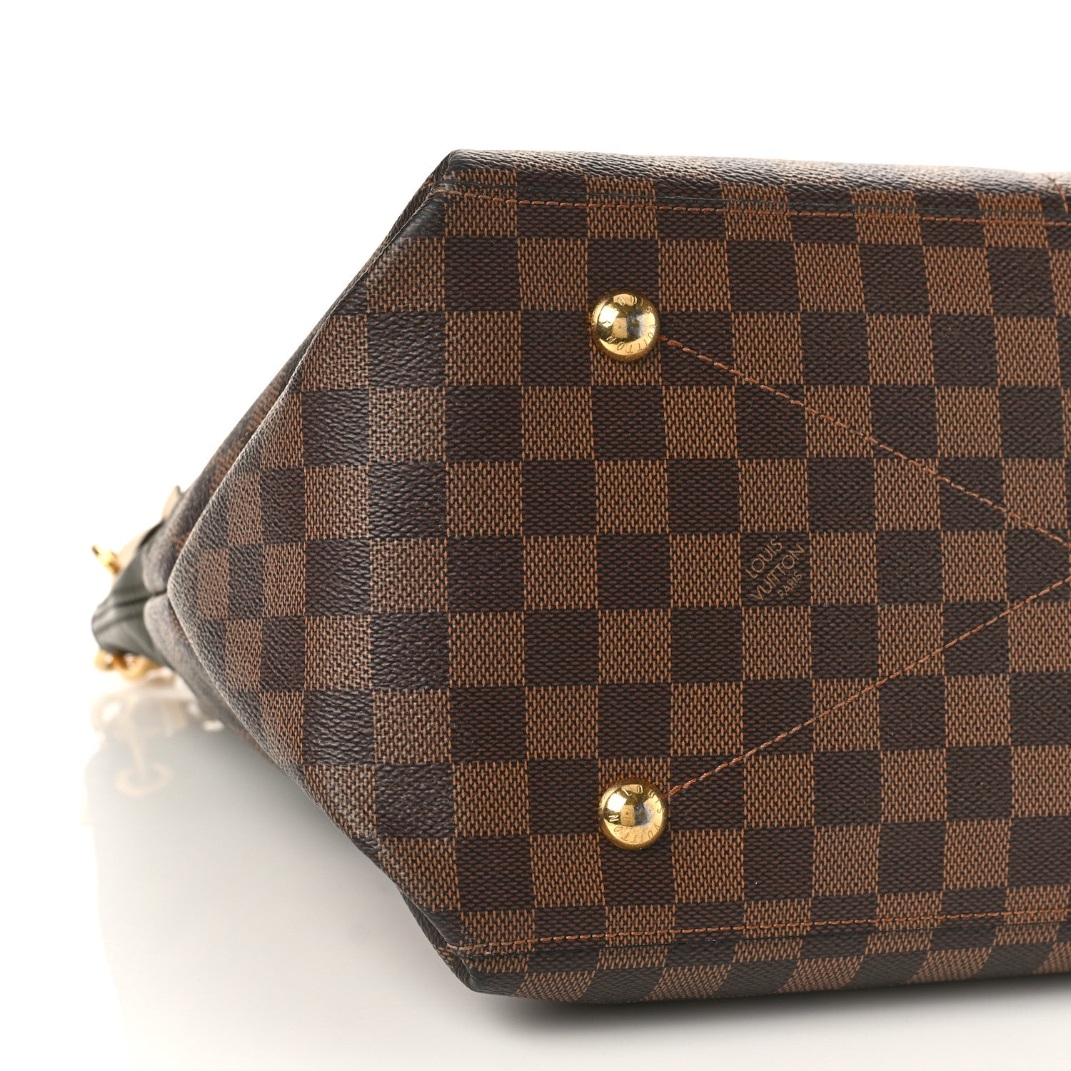 Louis Vuitton Damier Ebene Calfskin Maida Khaki 8 of 10