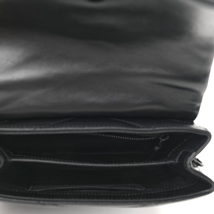 Saint Laurent Calfskin Y Quilted Monogram Toy Loulou Crossbody Bag Black 5 of 10