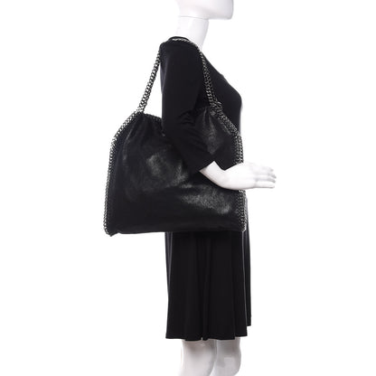 Stella McCartney Shaggy Deer Small Falabella Tote Black 2 of 10