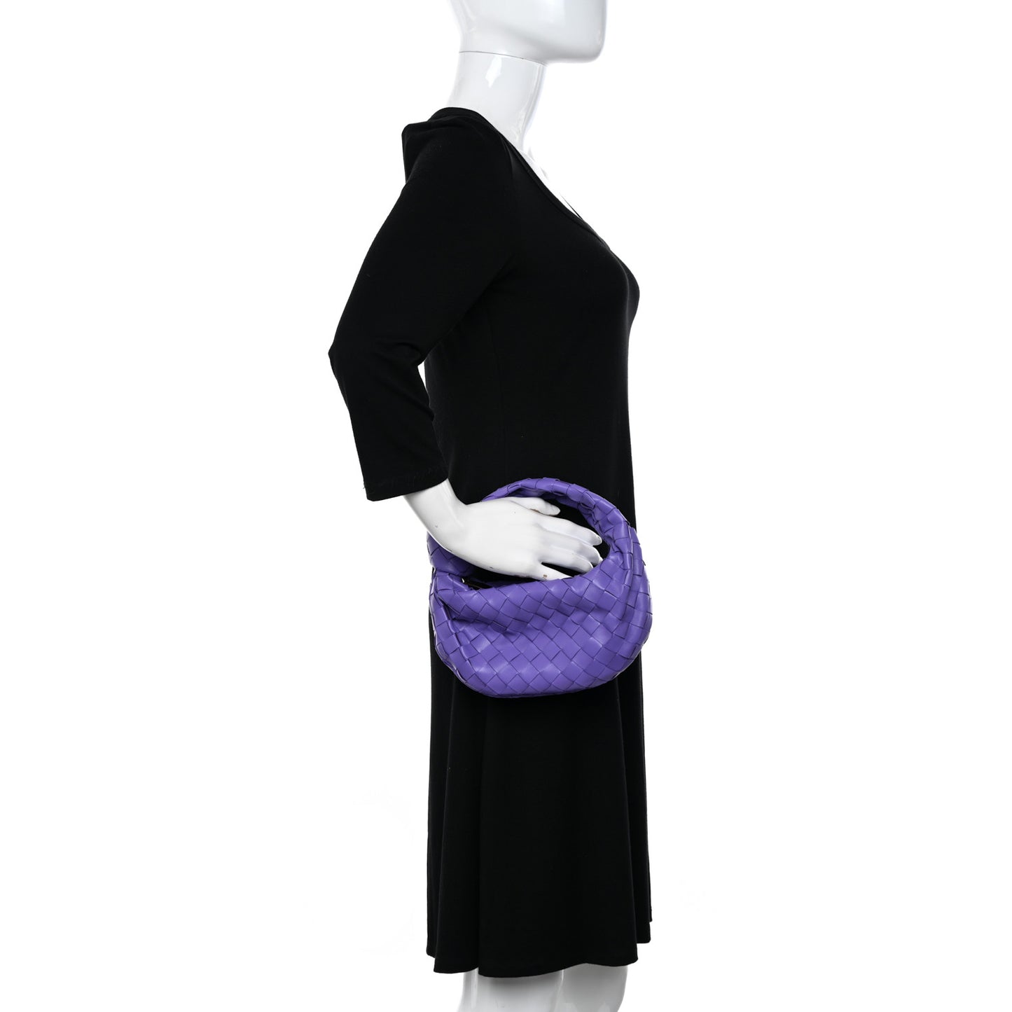 Nappa Intrecciato Mini Jodie Lavender