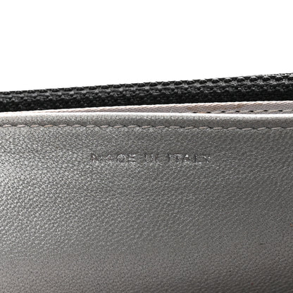 Chanel Lambskin Camellia Embossed Wallet On Chain WOC Black 7 of 15