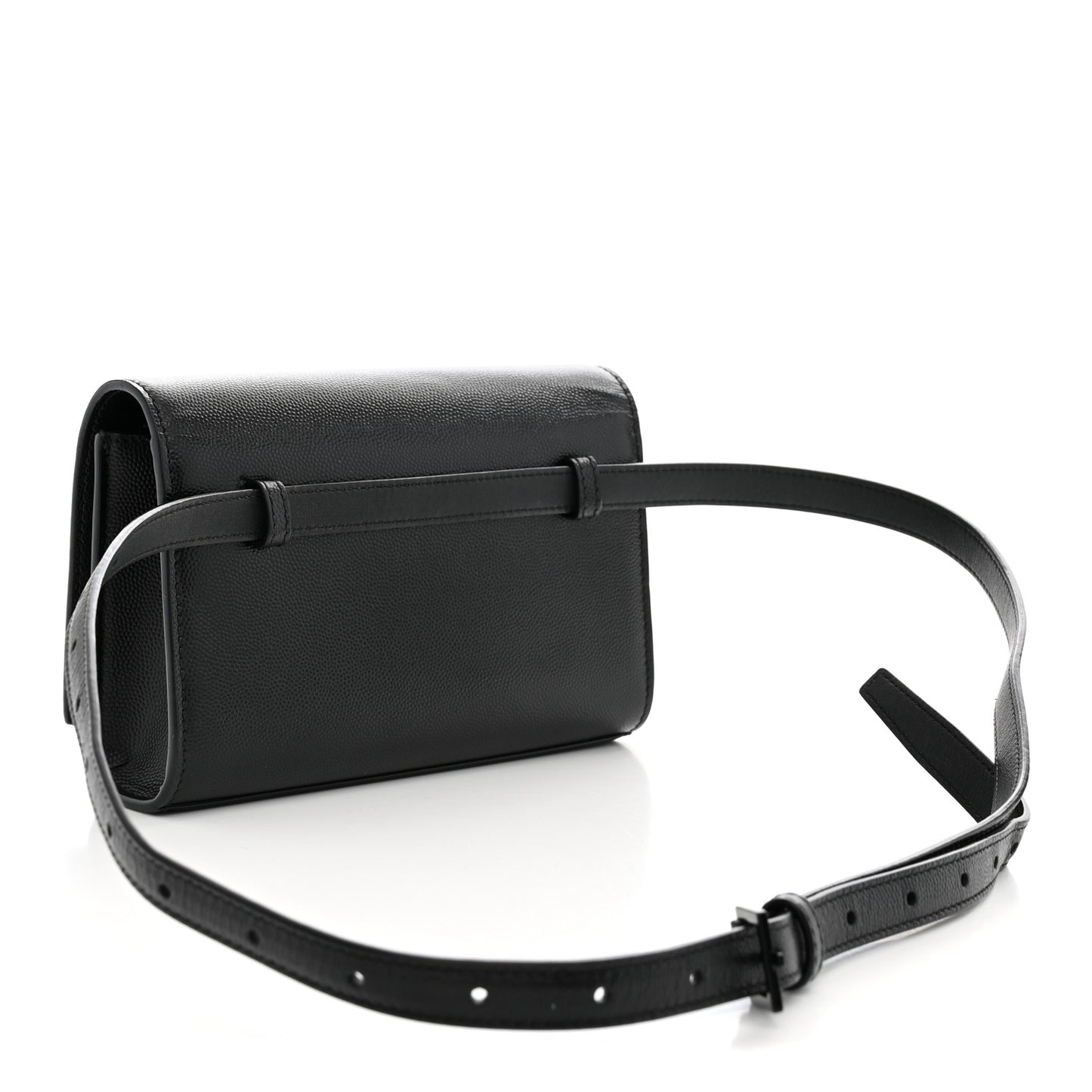 Grain De Poudre Monogram Kate Belt Bag Black