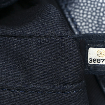 Chanel Caviar Quilted Medium Business Affinity Flap Navy 7 of 10
