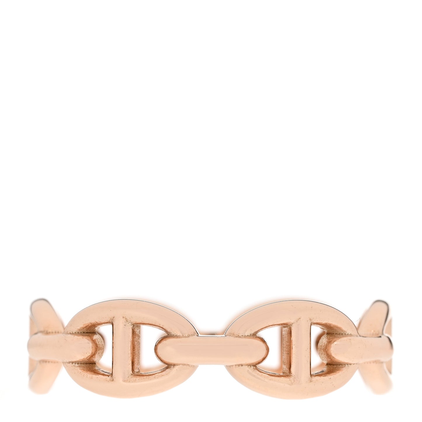 18K Rose Gold PM Chaine d'Ancre Enchainee Ring 57 8