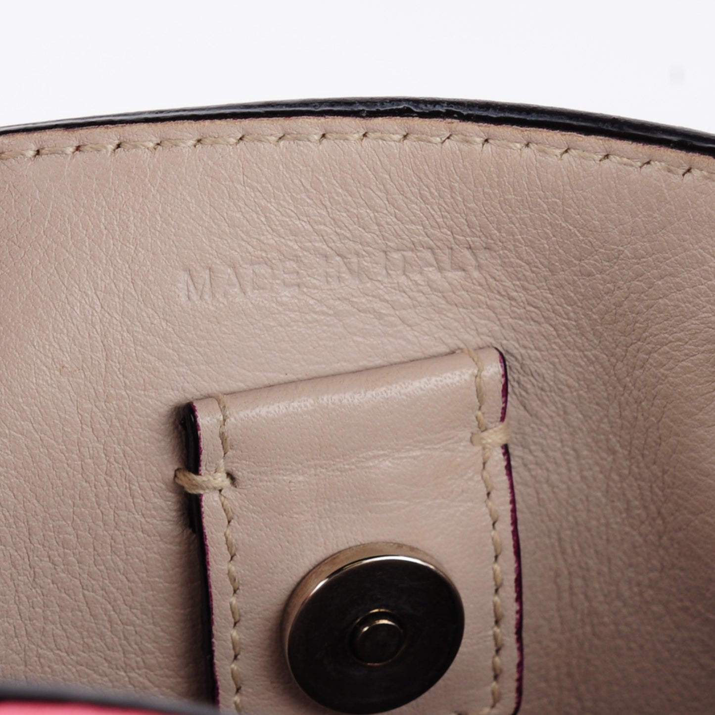 Bullcalf Small Diorissimo Tote Pink