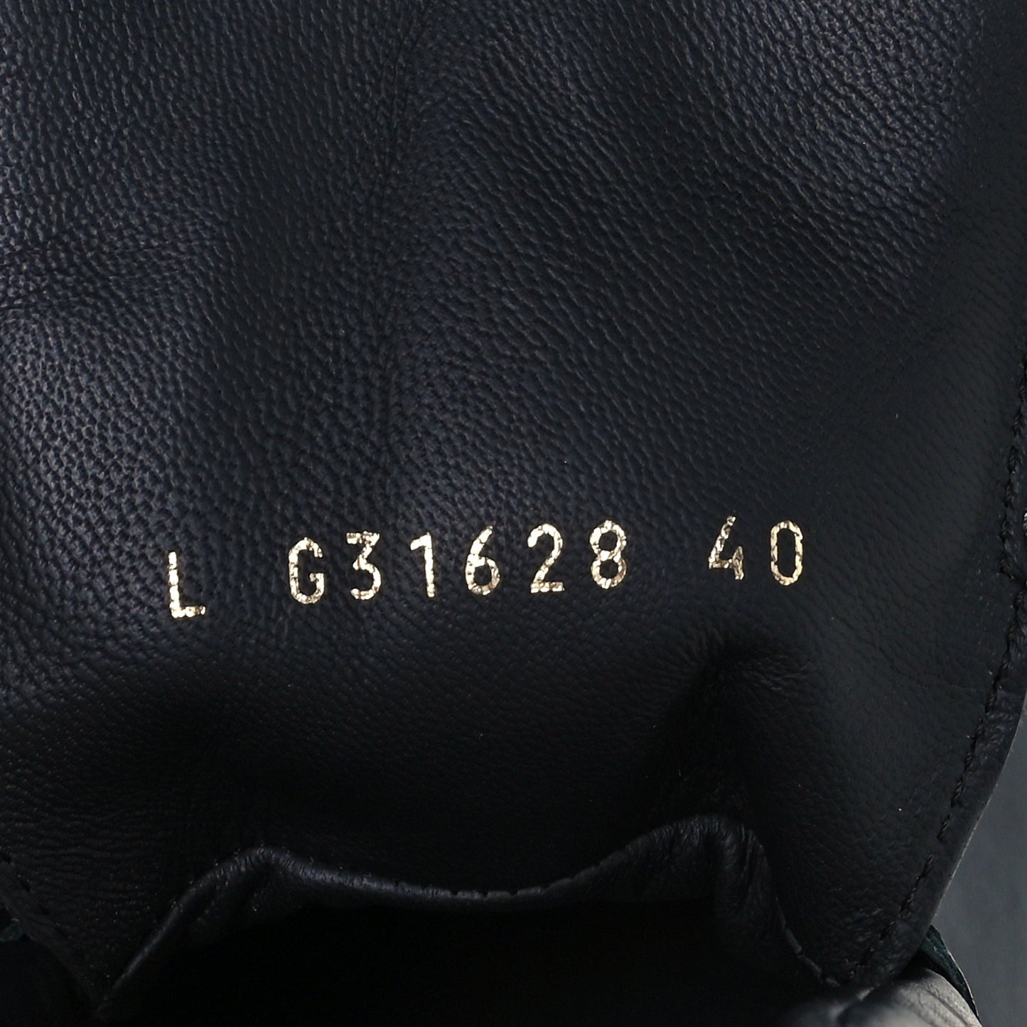 Lambskin Camellia High Top Sneakers 40 Navy