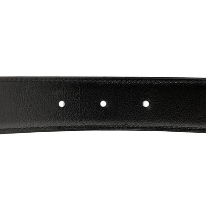 Hermes Box Togo 32mm Au Carre H Belt 105 Black Gold 4 of 5