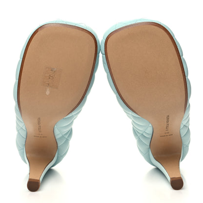 Bottega Veneta Nappa Matelasse Padded Dream Pumps 38 Topazio 5 of 7